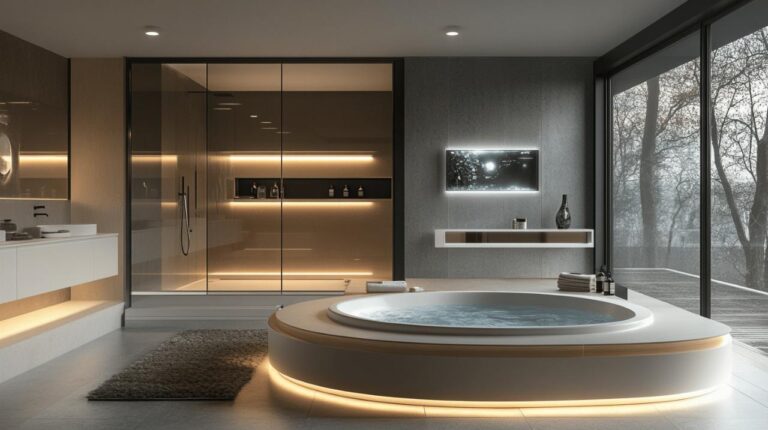 Les tendances du mobilier pour une salle de bain alliant confort et technologie